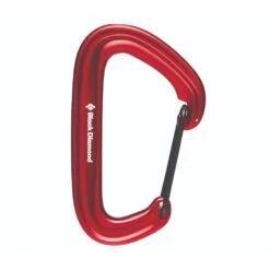 Black Diamond LiteWire -Rock Climbing Series Store 210234 6009 LITEWIRECARABINER RED