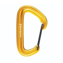 Black Diamond LiteWire -Rock Climbing Series Store 210234 7003 LITEWIRECARABINER YELLOW