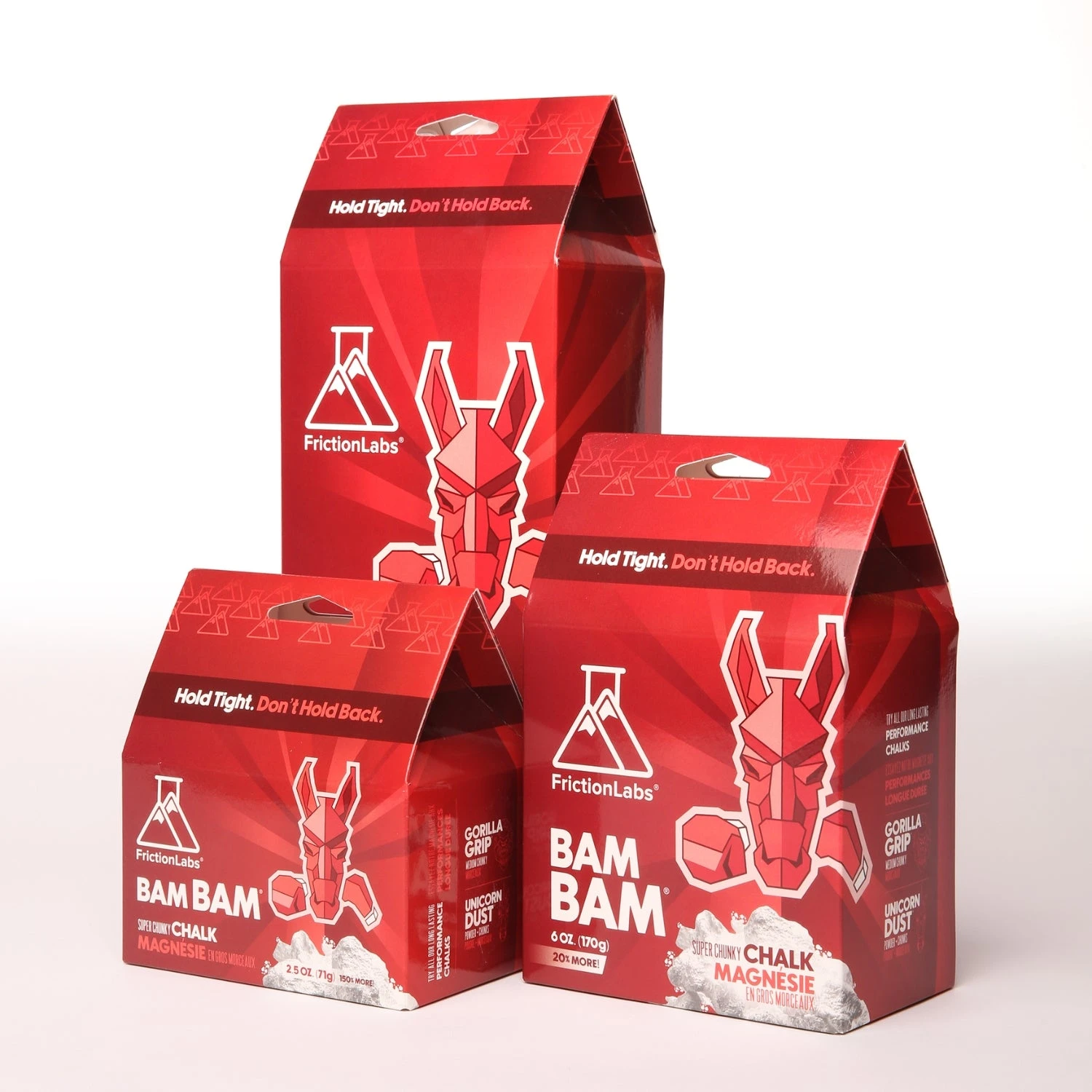 FrictionLabs Bam Bam Chalk - Chunky 3 FrictionLabs Bam Bam Chalk - Chunky