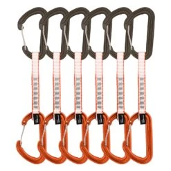 DMM Phantom Quickdraw Packs -Rock Climbing Series Store A318 12ORAP6 Phantom Quickdraw 12cm 6pack