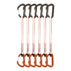 DMM Phantom Quickdraw Packs -Rock Climbing Series Store A318 25ORAP6 Phantom Quickdraw ORAange 25cm 6 Pack