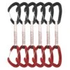 DMM Alpha Wire Quickdraw Packs 2 DMM Alpha Wire Quickdraw Packs -Rock Climbing Series Store A608 12RDP6 Alpha Wire Quickdraw 12cm 6 Pack