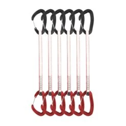 DMM Alpha Wire Quickdraw Packs -Rock Climbing Series Store A608 25RDP6 Alpha Wire Quickdraw 25cm 6 Pack