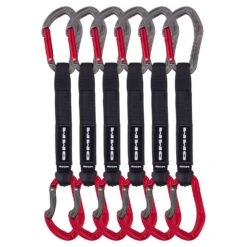 DMM Alpha Sport Quickdraw Packs 11 DMM Alpha Sport Quickdraw Packs -Rock Climbing Series Store DMM Alpha Sport Quickdraw 18cm Red 6pack
