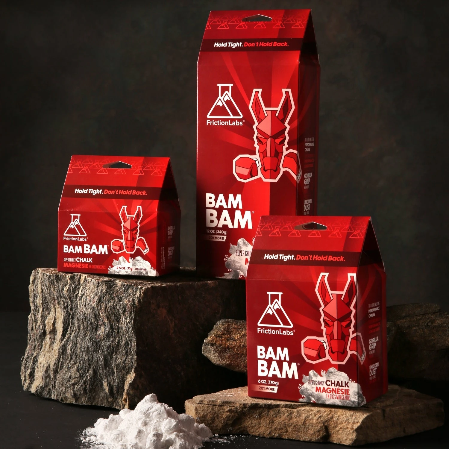 FrictionLabs Bam Bam Chalk - Chunky 4 FrictionLabs Bam Bam Chalk - Chunky - Image 2