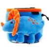 YY Vertical YY Triceratops Dinosaur Chalk Bag 1 YY Vertical YY Triceratops Dinosaur Chalk Bag -Rock Climbing Series Store YY Triceratops chalk bag blue