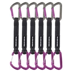 DMM Shadow Spectre Hybrid Quickdraw Packs -Rock Climbing Series Store dmm shadow spectre hybrid quickdraw 18cm 6pack titanium purple
