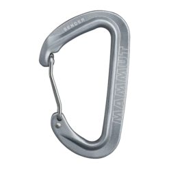 Mammut Sender Wire Carabiner -Rock Climbing Series Store mammut sender wire light grey