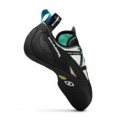 Scarpa Vapour Lace Womens -Rock Climbing Series Store scarpa vapour lace womens climbing shoe dust grey aqua edge