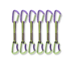 Wild Country Session Quickdraw 6-Pack (Purple/Green)